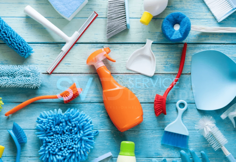 Société de nettoyage étapes de nettoyage